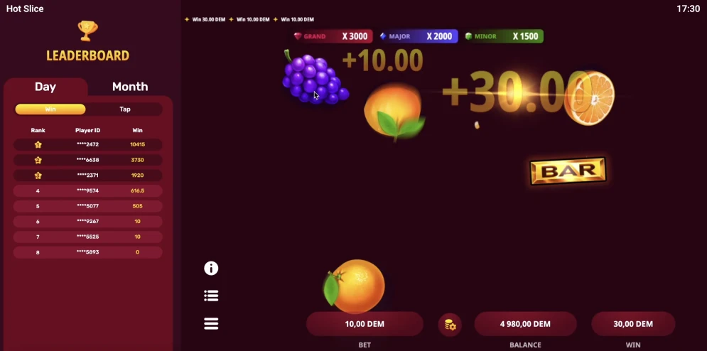 Hot Slice Game