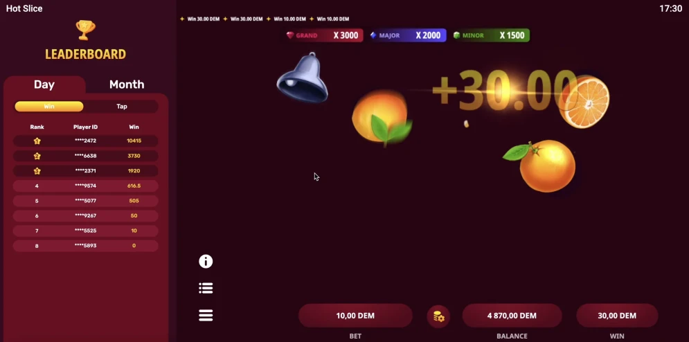 Hot Slice Game